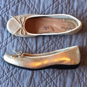 Gold Soft Style by Hush Puppies Flats